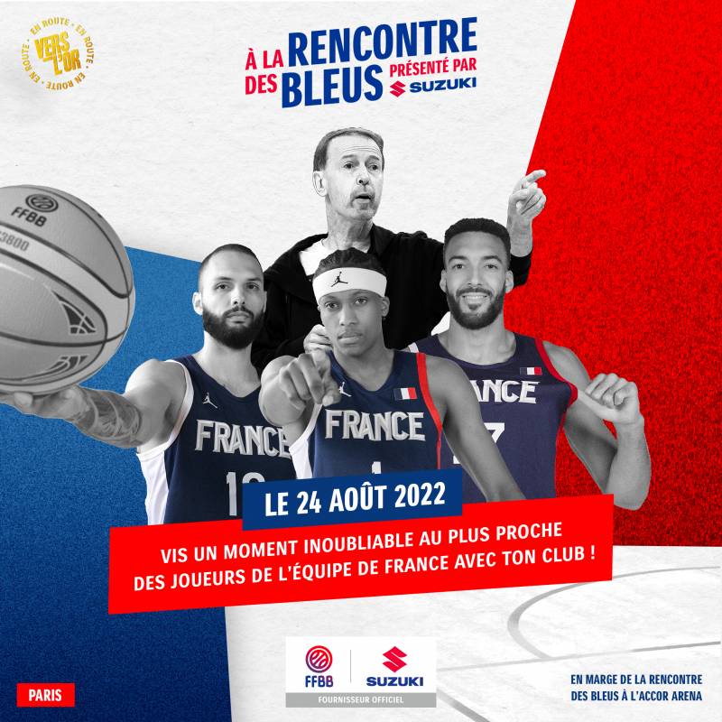 Suzuki France Automobiles vous emmène à la rencontre des Bleus