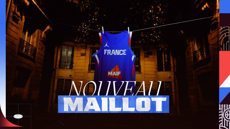 Le nouveau maillot des Équipes de France ! 