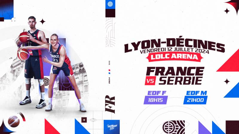 Billetterie ouverte pour la double confrontation France-Serbie à Lyon-Décines