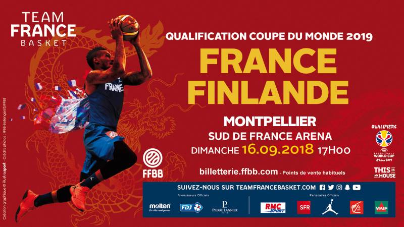  Les Bleus joueront à la Sud de France Arena le 16 septembre face à la Finlande