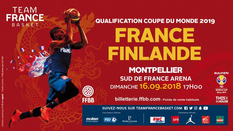 Les Bleus joueront à la Sud de France Arena le 16 septembre face à la Finlande