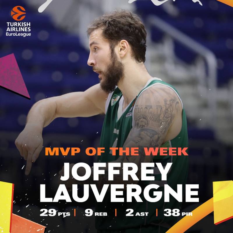 Joffrey Lauvergne MVP de la semaine