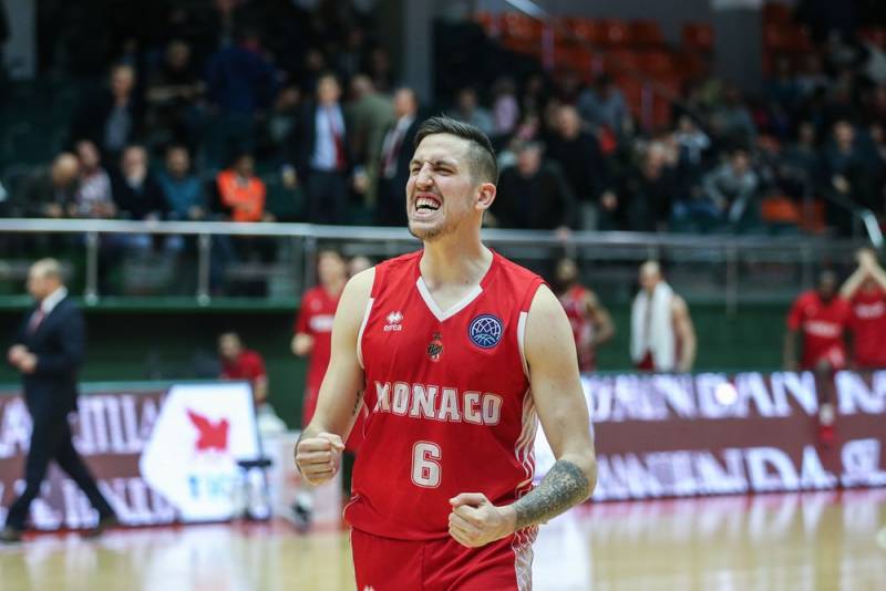 Paul Lacombe rêve d'un titre européen avec Monaco - Photo : FIBA