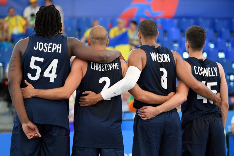 L'Equipe de France 3x3 à Minsk - photo : CNOSF/KMSP