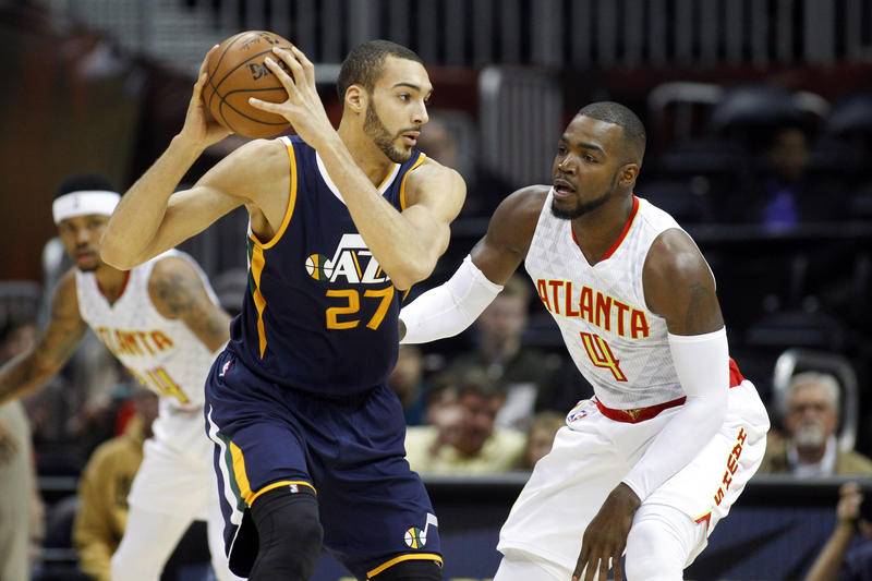 Rudy Gobert et le Jazz veulent confirmer leur bonne saison 2017 - Photo : Action images/Panoramic