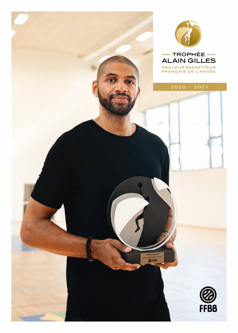 Nicolas Batum remporte le Trophée Alain Gilles 2021