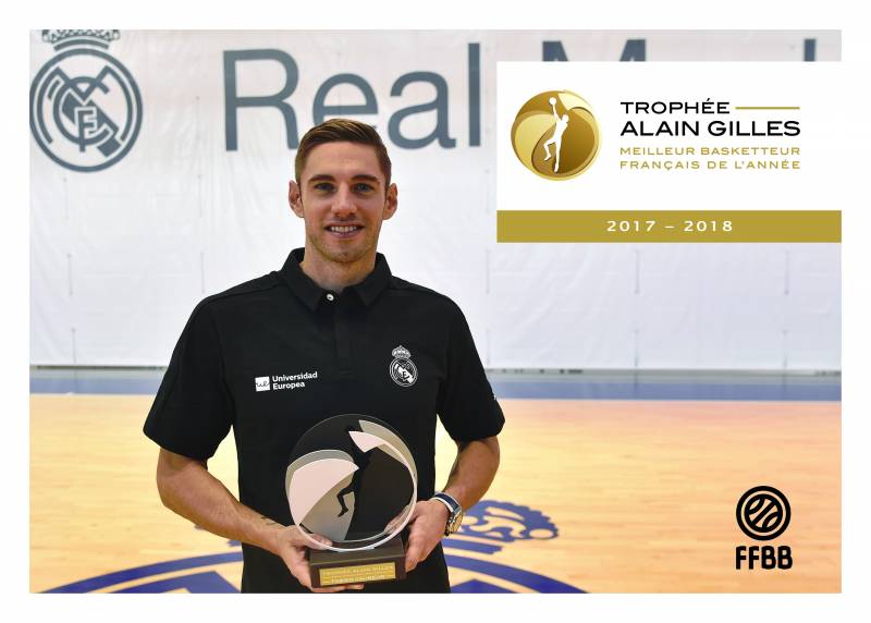 Fabien Causeur remporte le Trophée Alain Gilles 2018