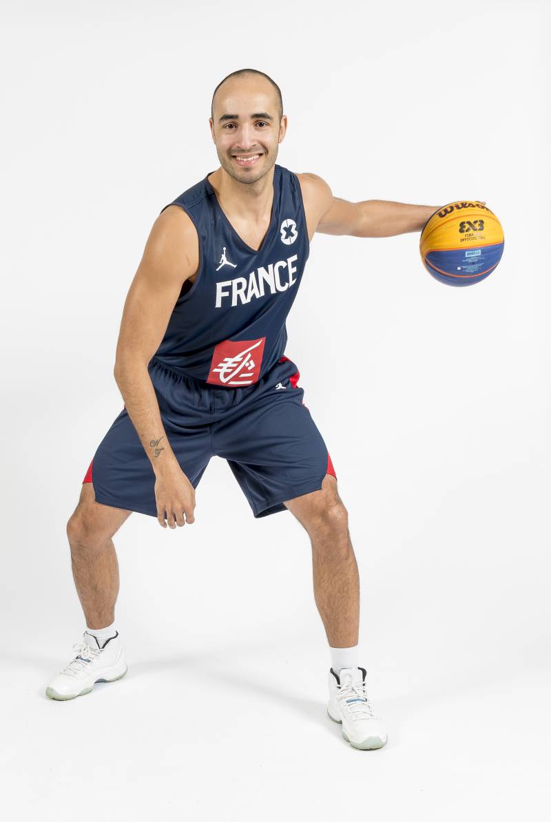 Raphaël Wilson participera à la qualification à la Coupe du Monde - Photo : Cédrine Tresca/FFBB